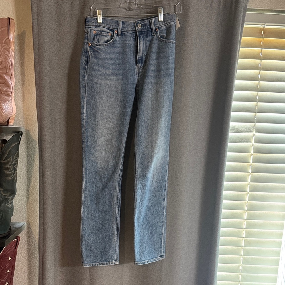Gap Womens 90’s Straight High Rise Jeans- size 2R/26